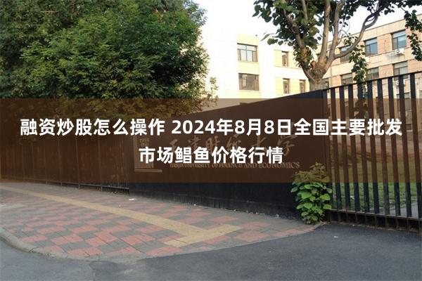 融资炒股怎么操作 2024年8月8日全国主要批发市场鲳鱼价格行情